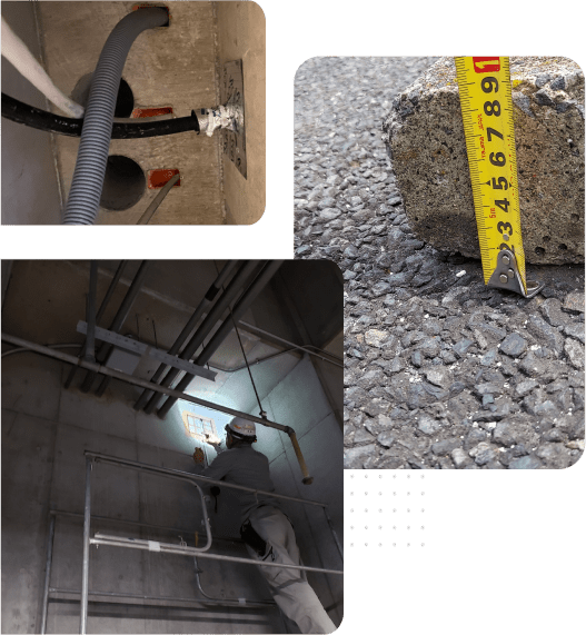 貫通工事イメージ